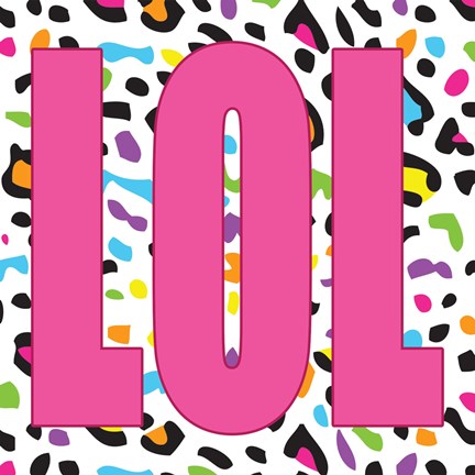 Framed LOL Leopard Print