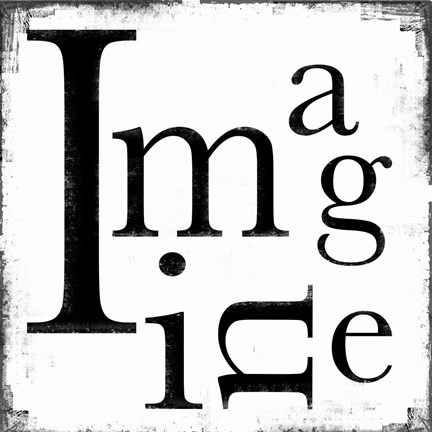 Framed Imagine 3 Print