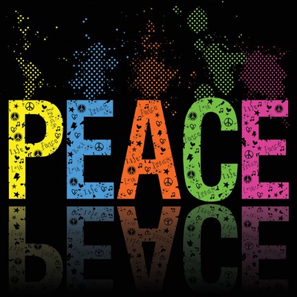 Framed Peace 5 Print