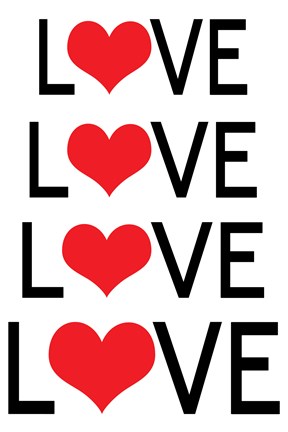 Framed Love 2 Print