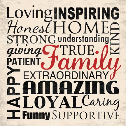 Framed Loving Inspiring 3 Print