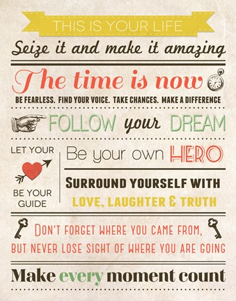 Framed This Is Your Life 7 Print