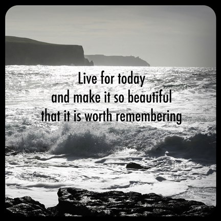 Framed Inspiration - Shore Print