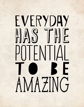 Framed Everyday as the Potential Print