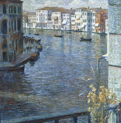 Framed Canal Grande in Venice Print