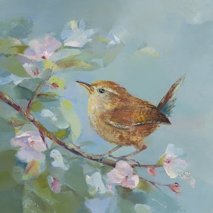 Framed Woodland Birds IV Print