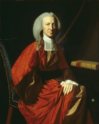Framed Portrait of Judge Martin Howard, 1767 Print