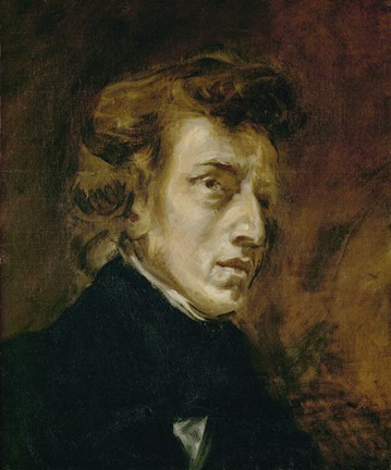 Framed Frederic Chopin, 1809-1849 Print