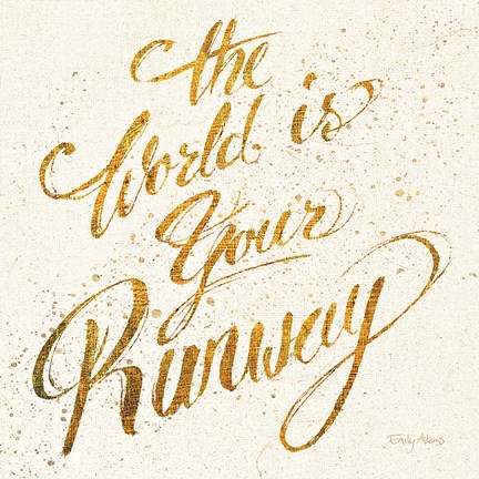 Framed Shoe Fetish Quotes IV Light Print