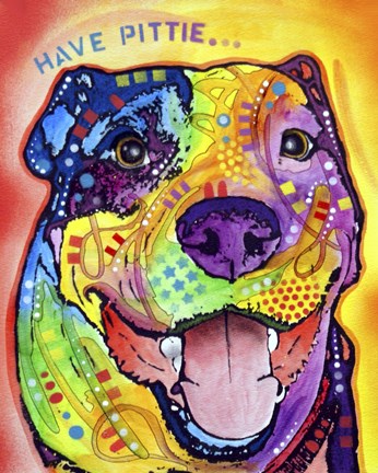 Framed Have Pittie Print