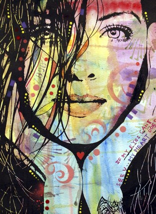 Framed My Eyes Cant See U Print