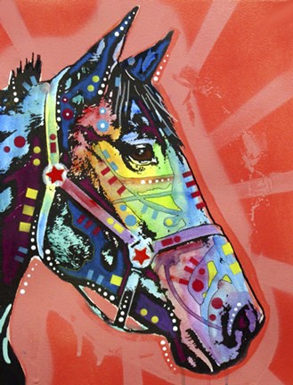 Framed WC Horse 3 Print