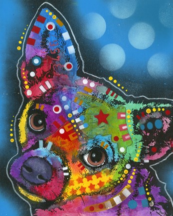 Framed Pop Chihuahua Print