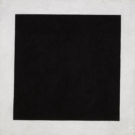 Framed Black Square, c. 1923 Print