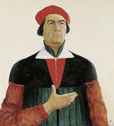 Framed Perfected Portrait of Ivan Kljun, c. 1913 Print