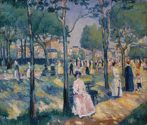 Framed On the Bouleveard, c. 1903 Print