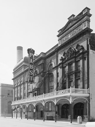Framed Pabst Theater, 144 East Wells Street, Milwaukee, Milwaukee County, WI Print