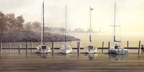 Framed Sailor&#39;s Delight Print