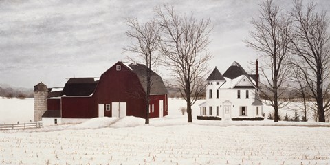 Framed Restful Season Print