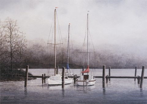 Framed Season's End Print