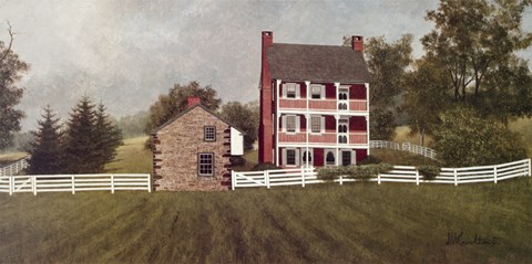 Framed Amish Country 2 Print