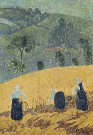 Framed Harvest,  1920-25 Print