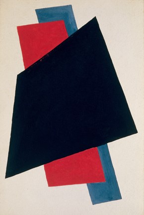 Framed Painterly Architectonis, 1916 Print