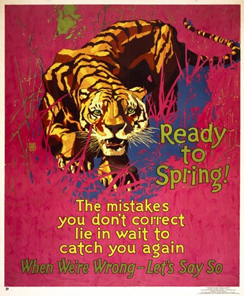 Framed Ready to Spring! Print