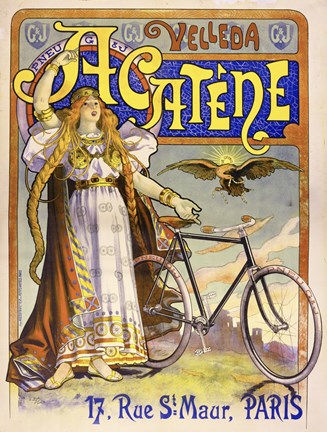 Framed Acatene Velleda Print