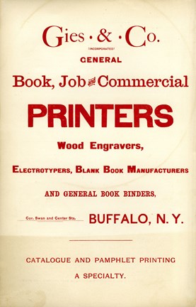 Framed Gies &amp; Co Incorporated Print