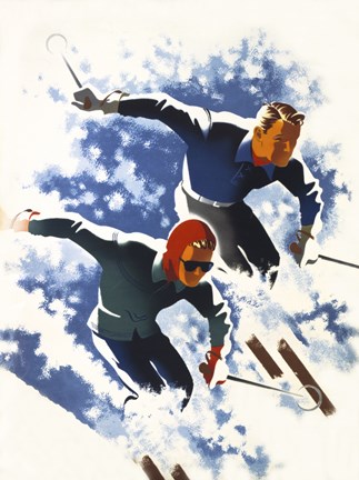 Framed Jantzen by Binder Print