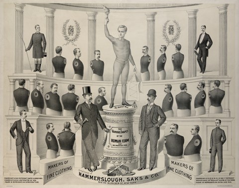 Framed Various Shapes of the Human Form Print