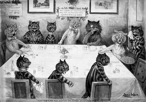 Framed Christmas Catastrophe Print