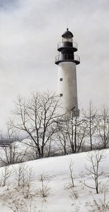 Framed Wintery Light Print