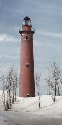 Framed Little Sable Point Print