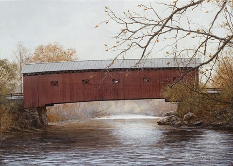 Framed New England Remembered Print