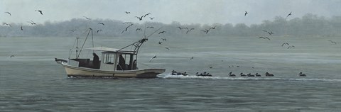 Framed Breakfast Guests Print