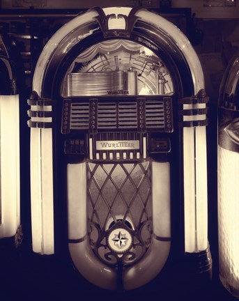 Framed Jukebox Print