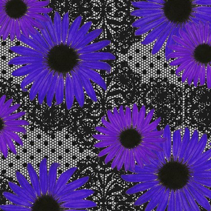 Framed Living Lace II Print