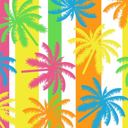 Framed Summer Fun V Print