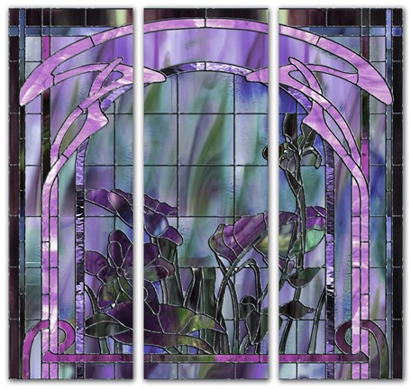 Framed Art Nouveau Print