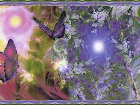 Framed Just A Dream II Print