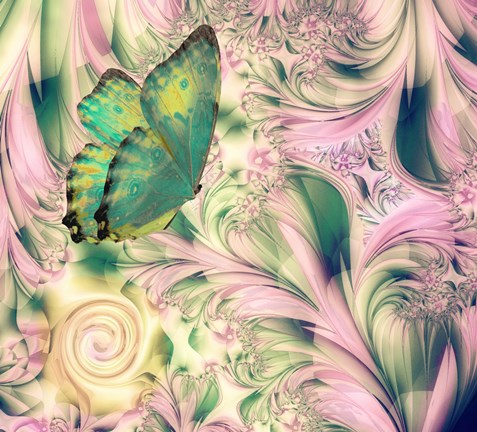 Framed Pink Daydreams Print