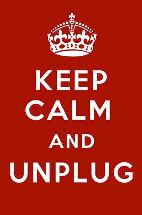 Framed Keep Calm I Print