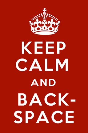 Framed Keep Calm III Print