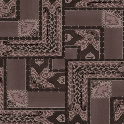 Framed Artdeco Sepia Print