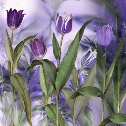 Framed Purple Dream II Print