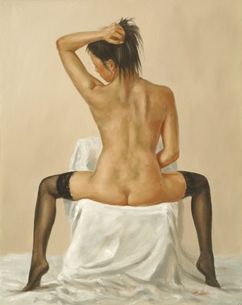 Framed Astride Print