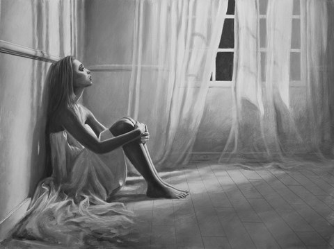 Framed Dreaming Print