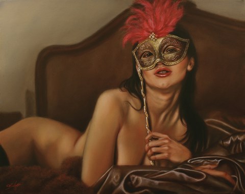 Framed Masked 1 Print